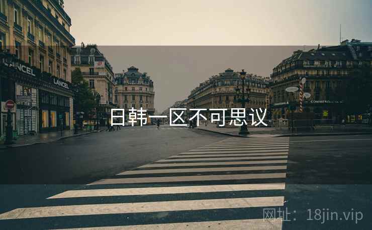 日韩一区不可思议